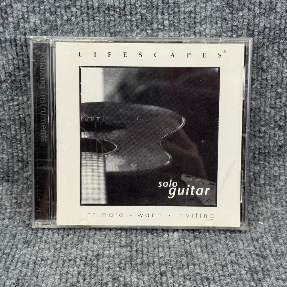 Lifescapes Solo Guitar CD Billy McLaughlin Relaxing Instrumental 2000 LS2000-122